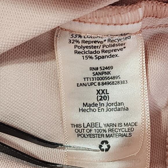 Time And Tru Jeans Womens XXL (20) Light Pink Pastel High Rise Jegging Skinny - Picture 6 of 12